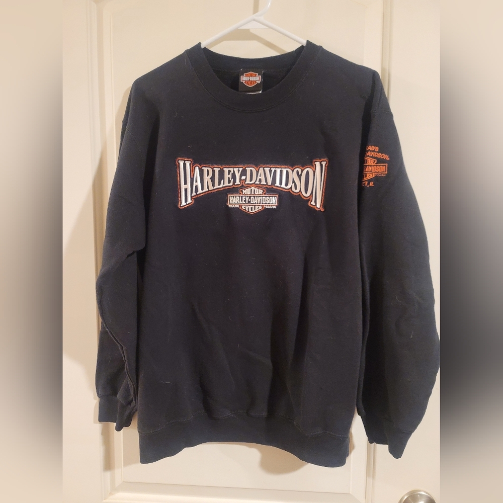 Harley-Davidson Black Sweatshirt.